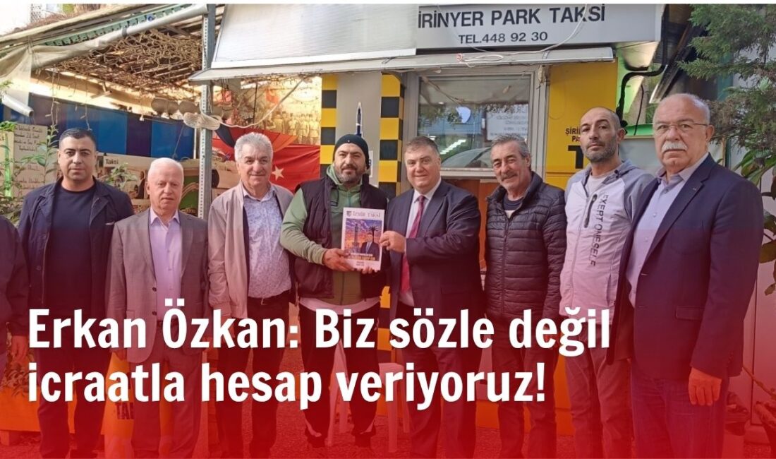 İzmir Şoförler ve Otomobilciler Esnaf Odası Başkanı Erkan Özkan, yeni