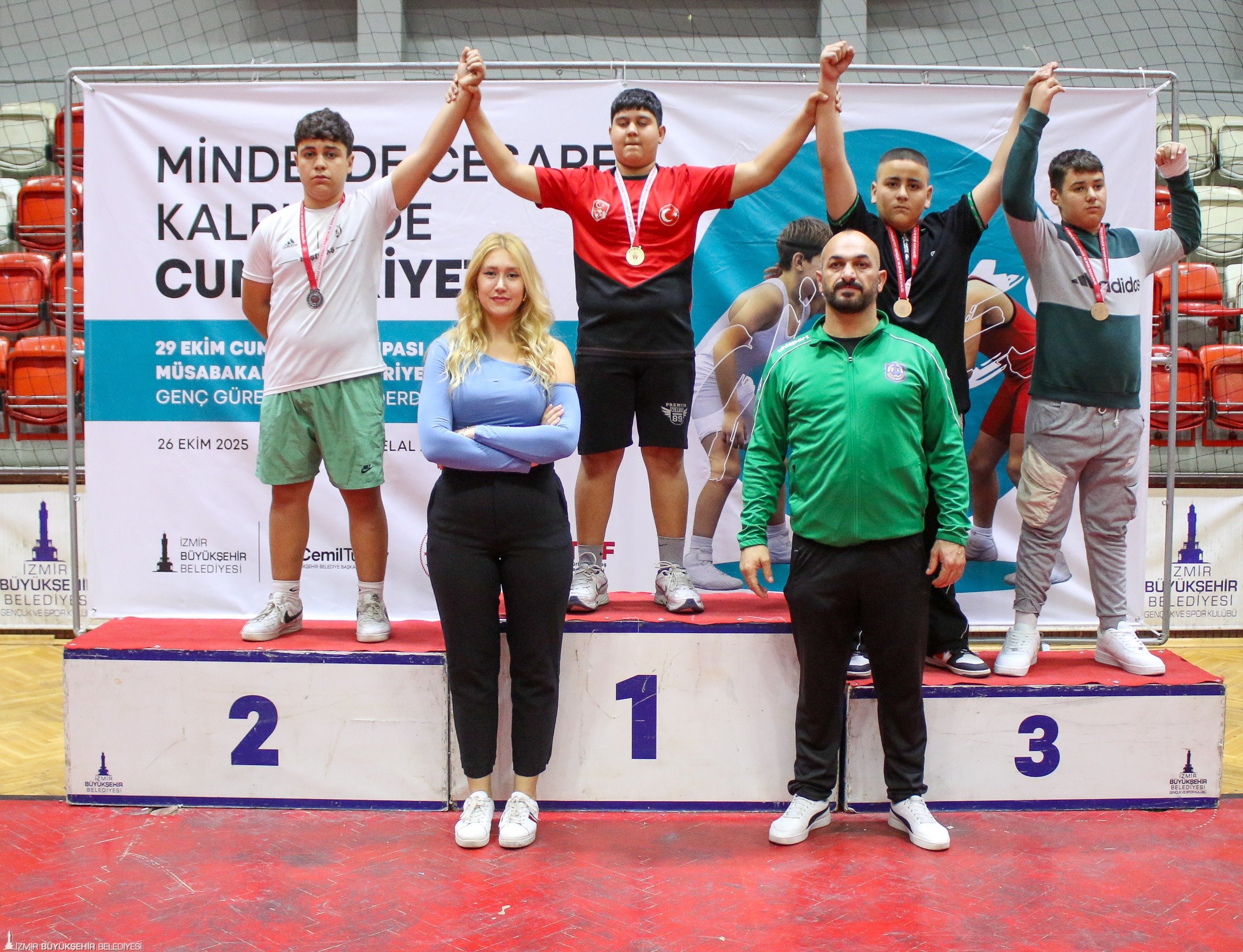 İzmir Büyükşehir Belediyesi’nin 29 Ekim Cumhuriyet Bayramı etkinlikleri kapsamında düzenlediği