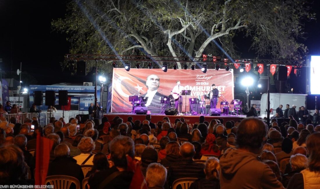 İzmir Büyükşehir Belediyesi’nin “Cumhuriyet Her Yerde” etkinlikleri bir hafta boyunca