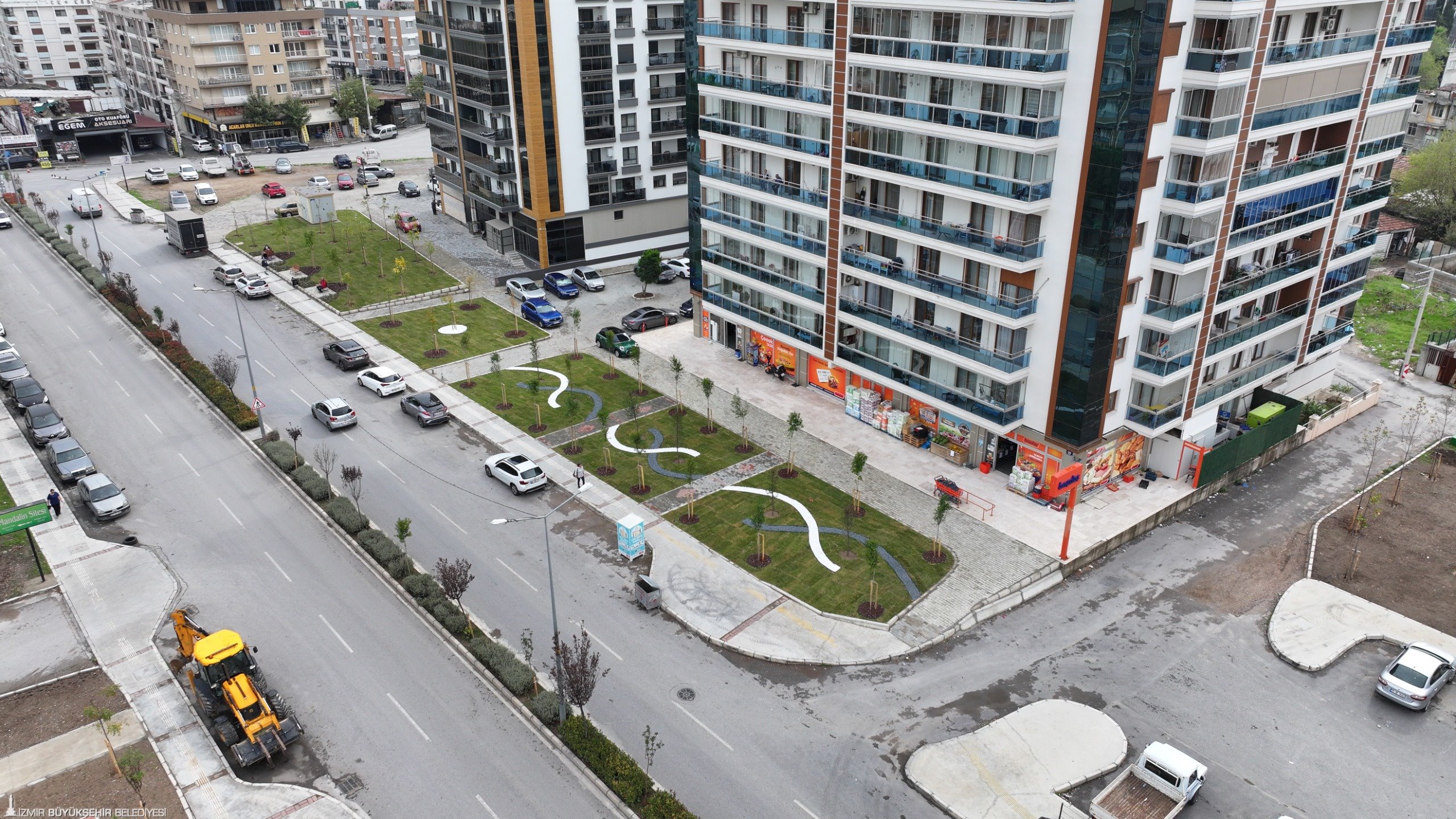 İzmir Büyükşehir Belediyesi, Bayraklı Soğukkuyu Mahallesi’nde 3 bin 370 metrekarelik