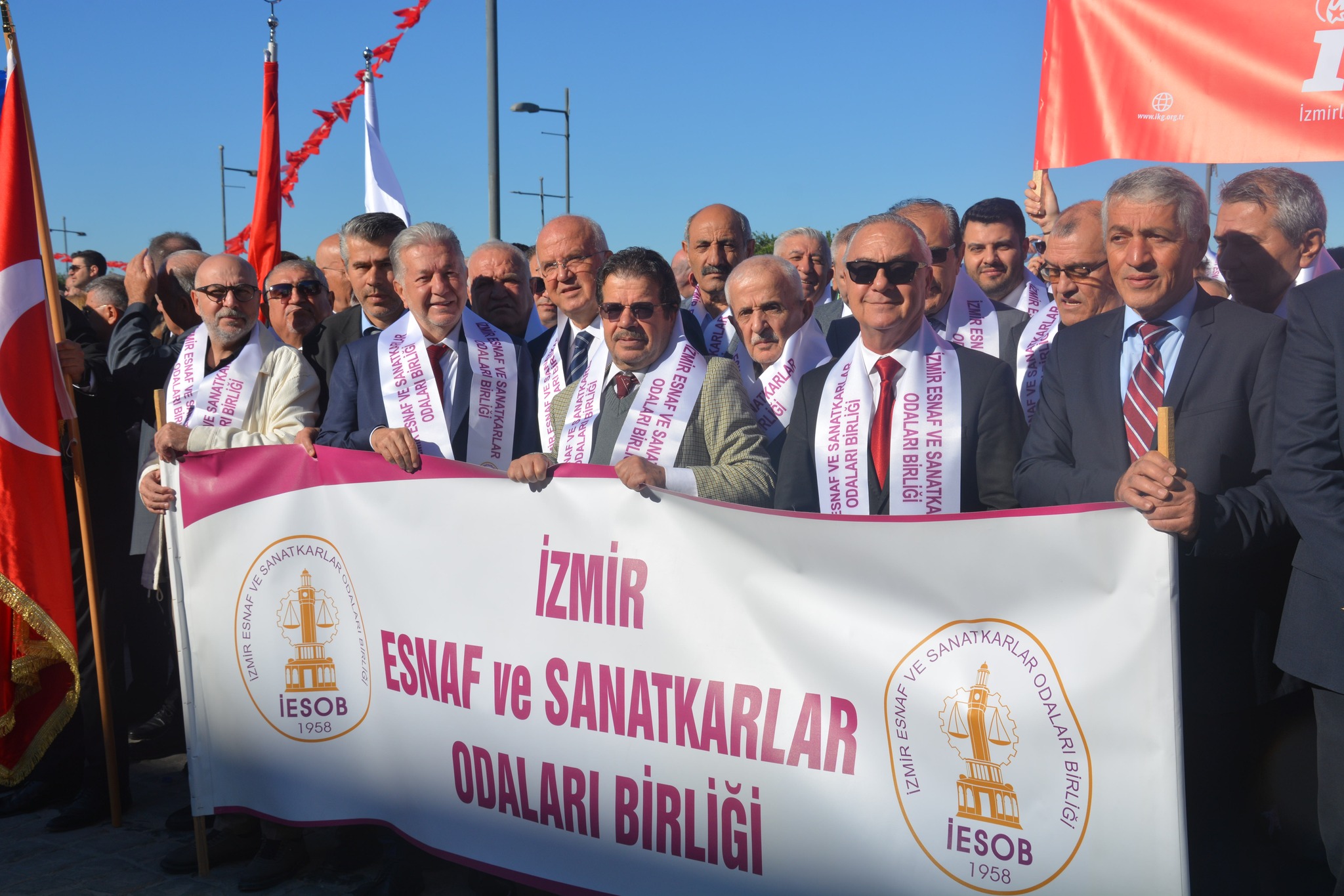 İESOB ve bağlı odalar, 29 Ekim Cumhuriyet Bayramı kapsamında düzenlenen