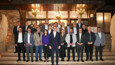 Çağatay Güç, Küçük Menderes’teki belediye başkanları ve ilçe başkanlarıyla toplantı