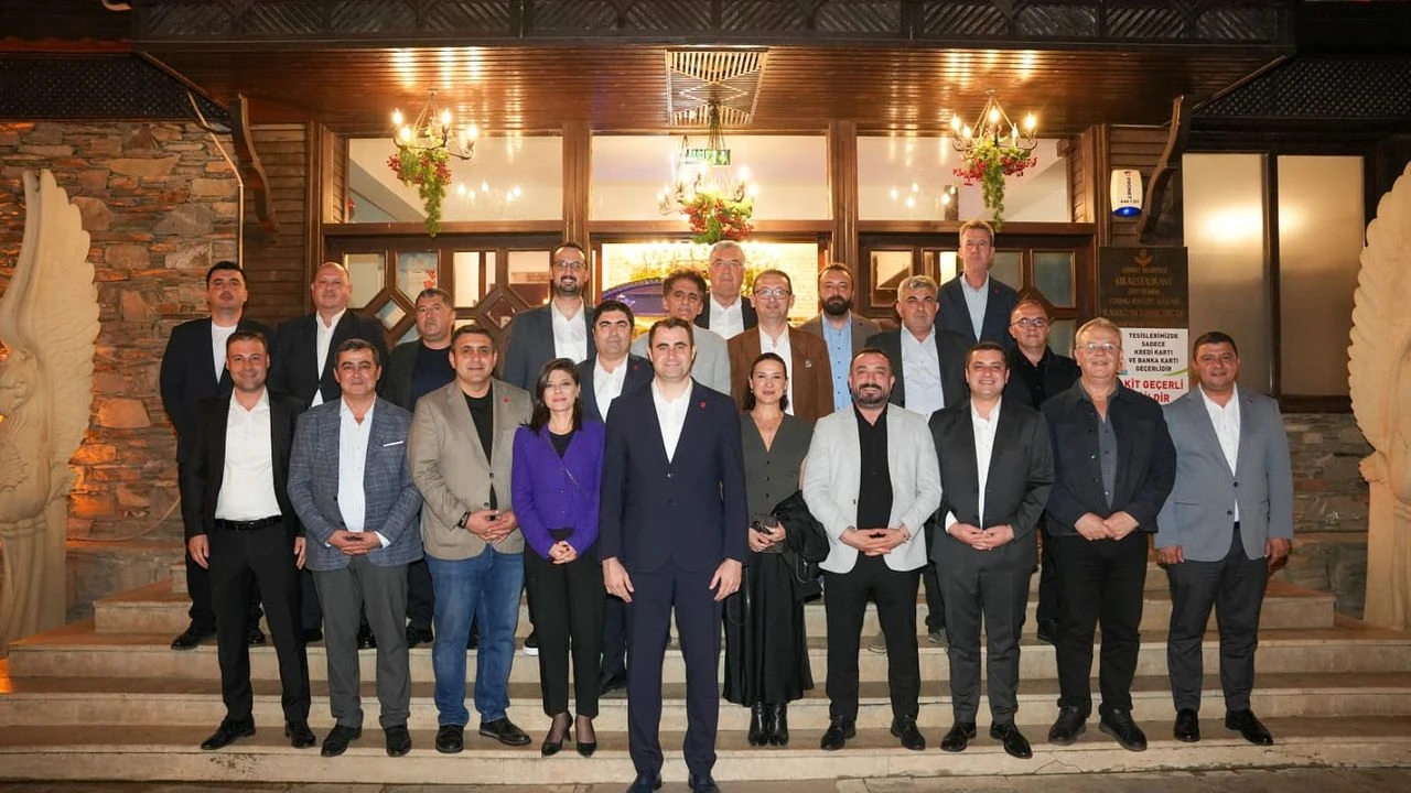 Çağatay Güç, Küçük Menderes’teki belediye başkanları ve ilçe başkanlarıyla toplantı
