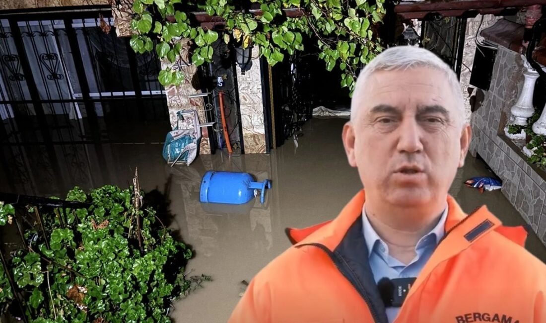 Bergama’da metrekareye 134 kilogram yağış düştü. Belediye Başkanı Tanju Çelik,