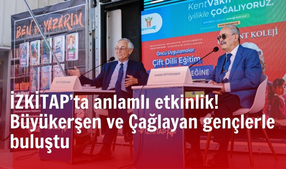 İzmir Kitap Fuarı’nda Prof. Dr. Yılmaz Büyükerşen ve Prof. Dr.