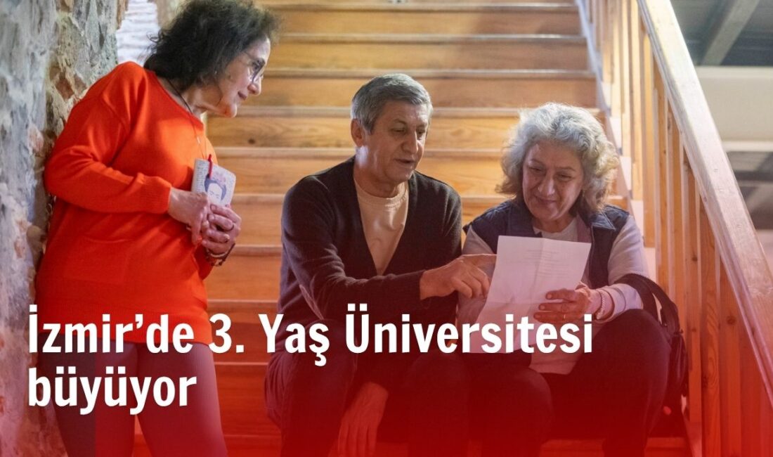 İzmir Büyükşehir Belediyesi’nin 60 yaş üstü yurttaşlara yönelik 3. Yaş