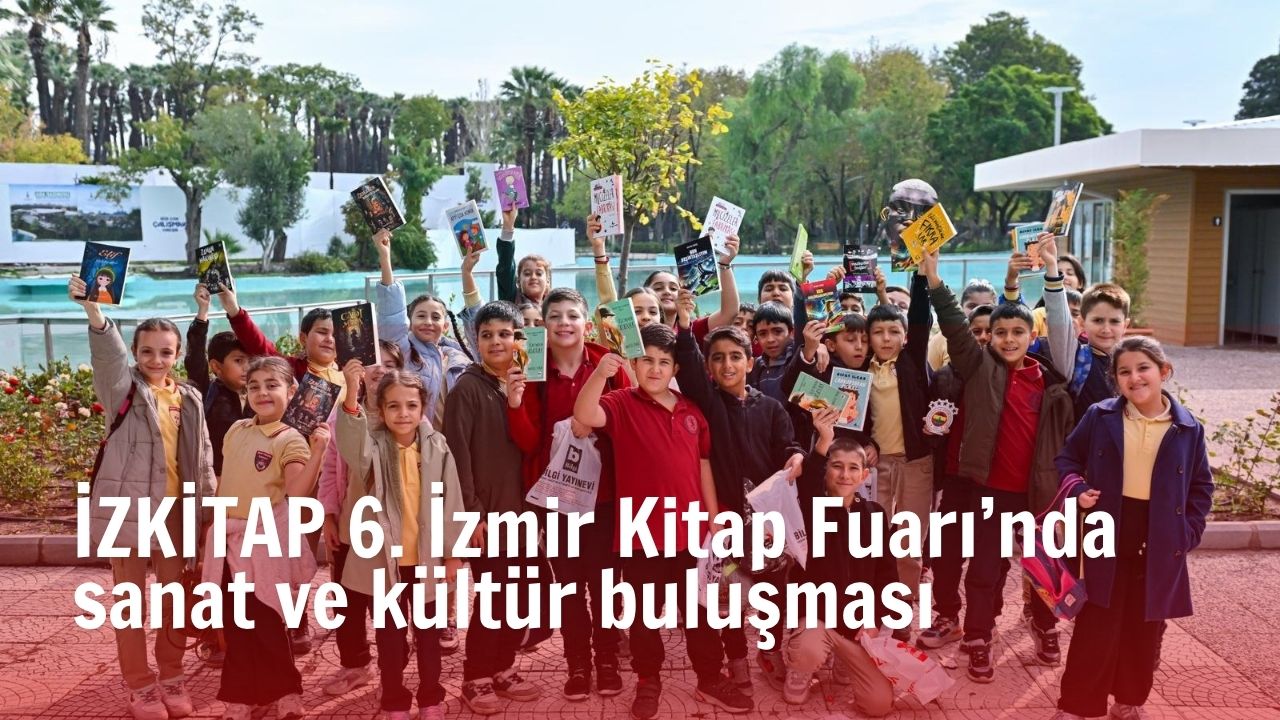 İzmir Kitap Fuarı, kitapların yanı sıra sergilerle de sanatseverleri bir