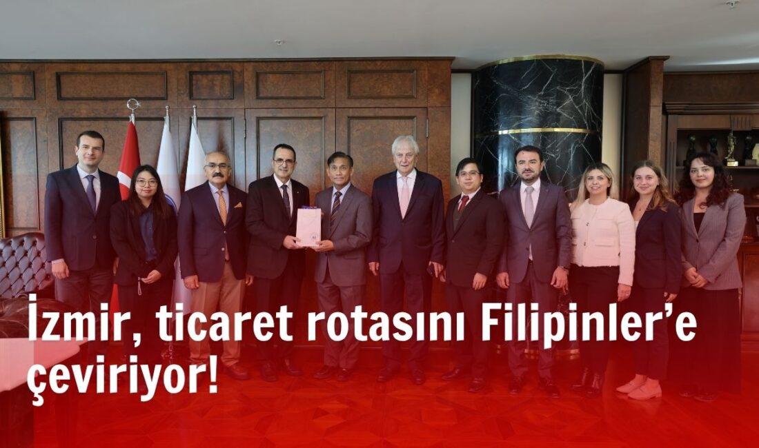 İzmir iş dünyası, Asya pazarına açılıyor. İzmir Ticaret Odası, Filipinler’de