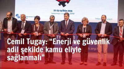 İzmir Büyükşehir Belediye Başkanı Dr. Cemil Tugay, Elektrik Mühendisleri Odası’nın