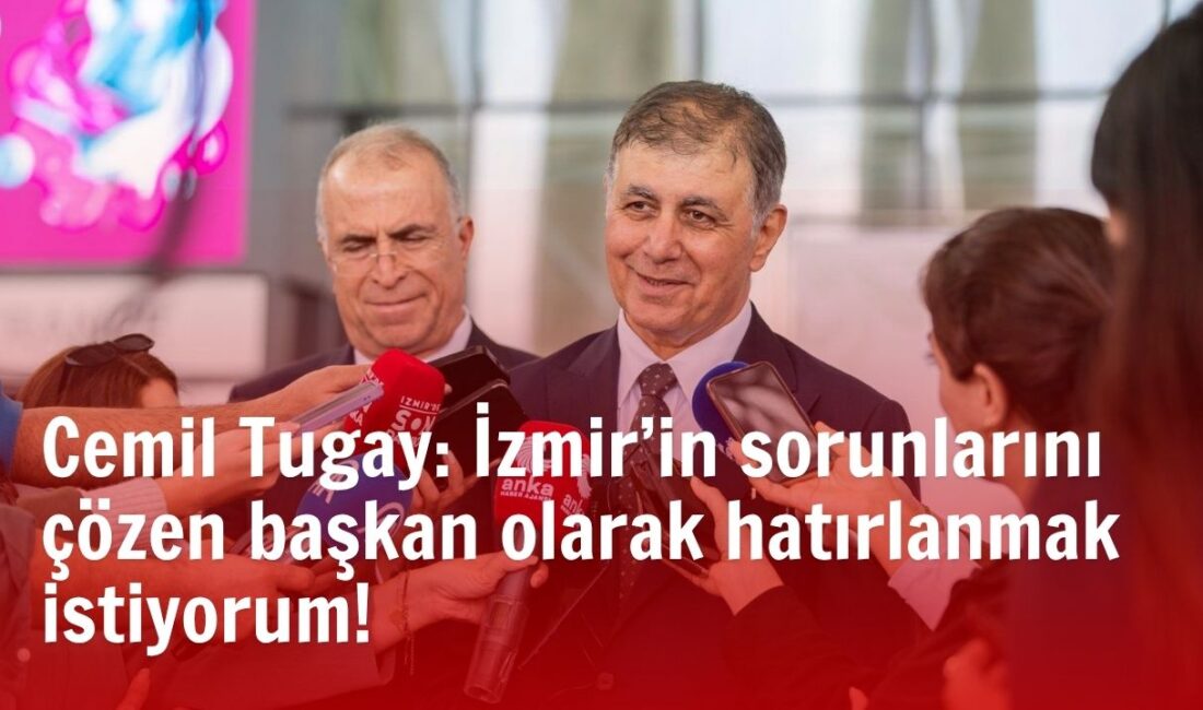 İzmir Büyükşehir Belediye Başkanı Dr. Cemil Tugay, Körfez’de yürütülen çalışmalar