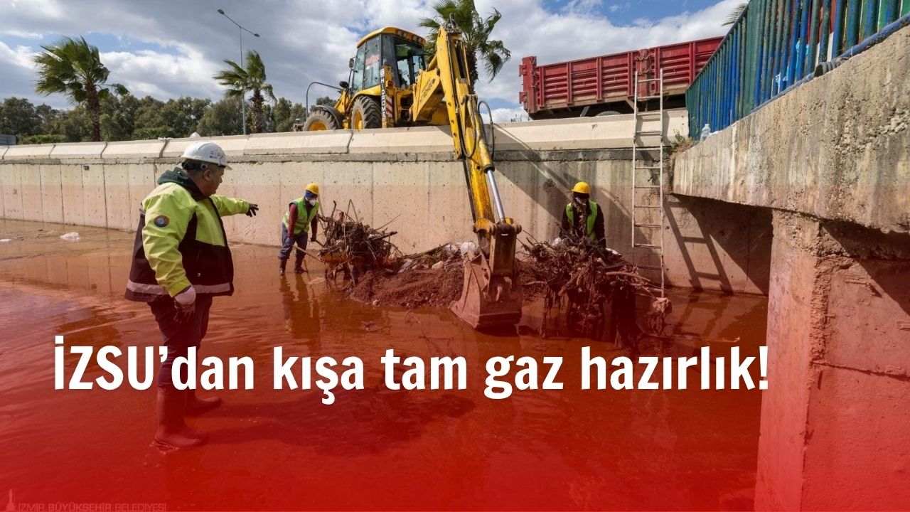 İzmir Büyükşehir Belediyesi İZSU Genel Müdürlüğü, kış öncesi kentte 447