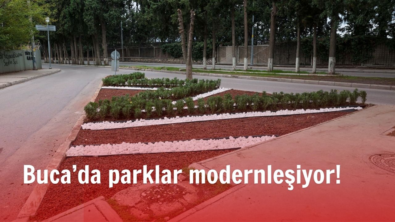 Buca Belediyesi, park ve yeşil alanlarda kapsamlı yenileme çalışmaları başlattı.