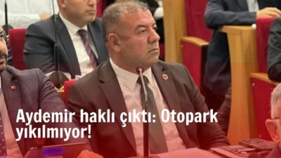 İzmir Büyükşehir Belediye Meclisi Üyesi Latif Aydemir’in Çankaya Katlı Otoparkı’nın