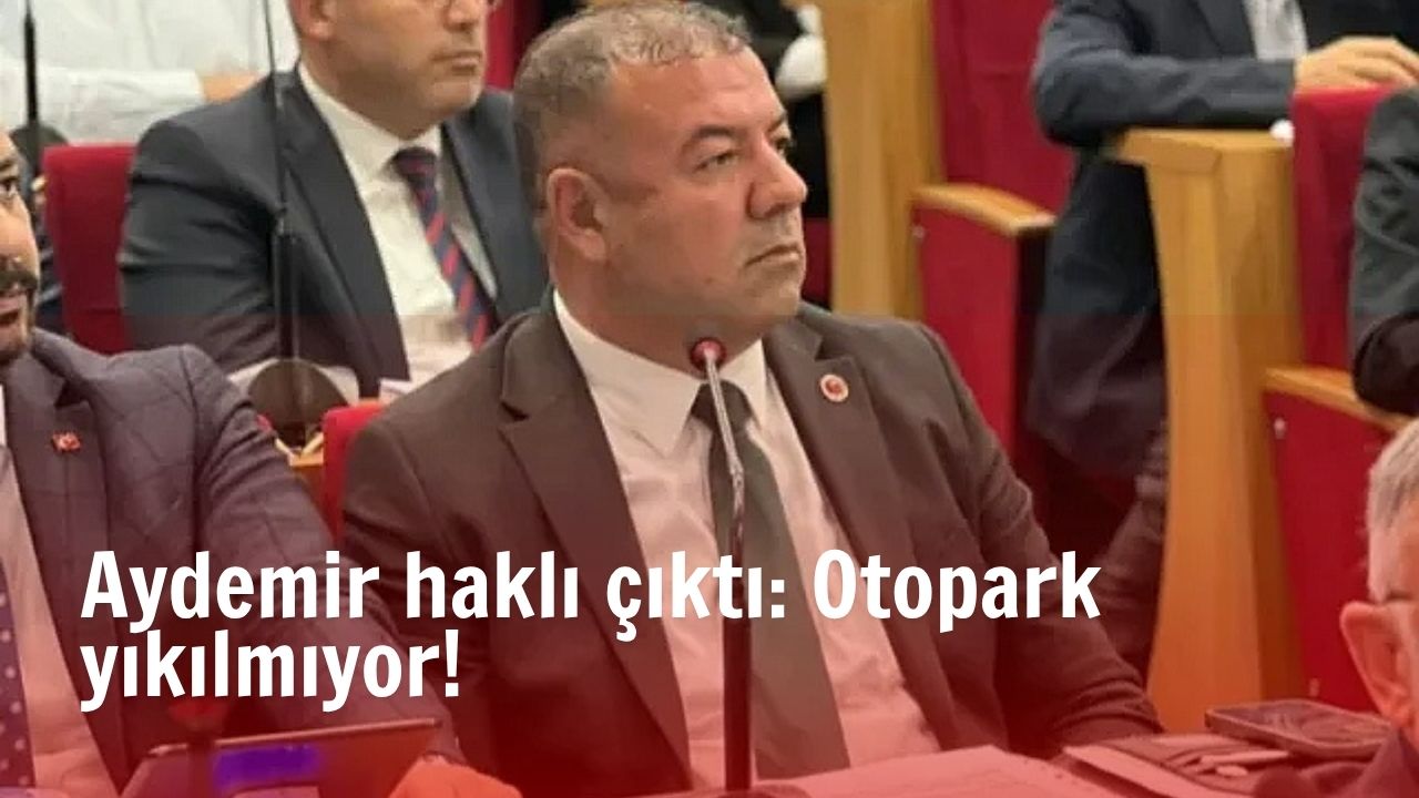 İzmir Büyükşehir Belediye Meclisi Üyesi Latif Aydemir’in Çankaya Katlı Otoparkı’nın