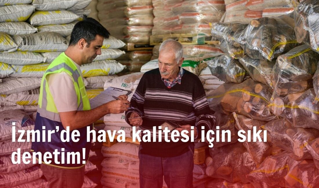 İzmir Büyükşehir Belediyesi, hava kirliliğini önlemek için kış öncesi kömür