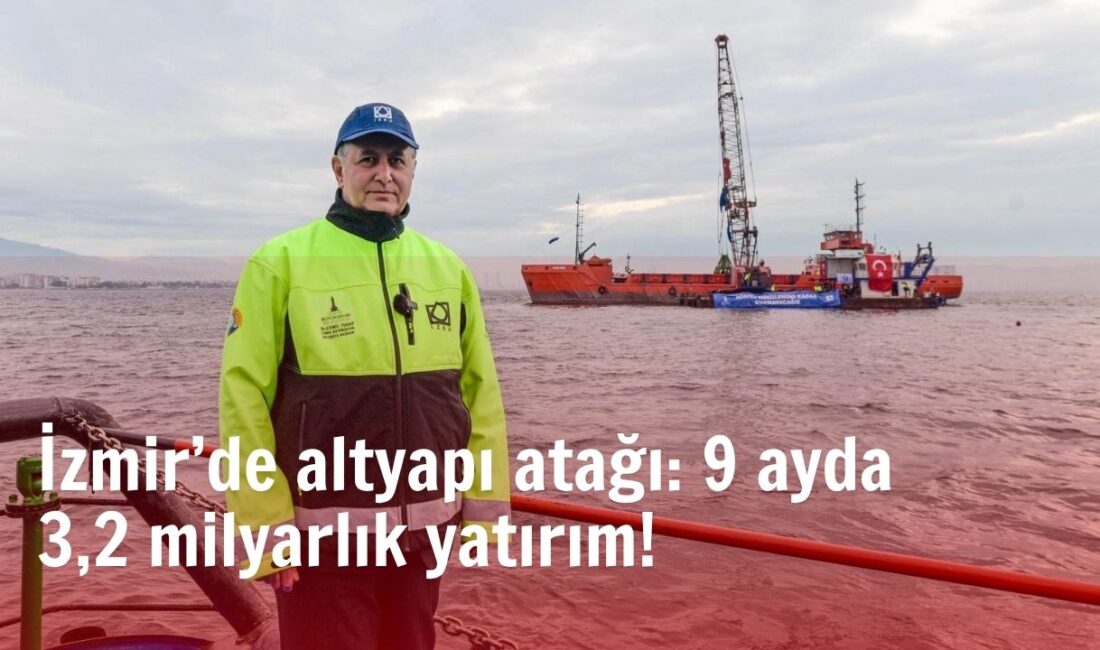 İZSU, 2025’in ilk 9 ayında 30 ilçede 3 milyar 211