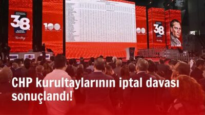 38. Olağan ve 21. Olağanüstü Kurultay’a ilişkin iptal davasının beşinci