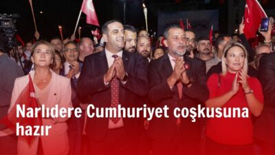 Narlıdere Belediyesi, Cumhuriyetin 102’nci yılını çocuk senfoni konseri, fener alayı