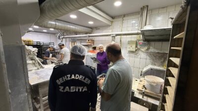 Manisa Büyükşehir Belediyesi ekipleri, 5 ilçede 120 işletmede geniş çaplı