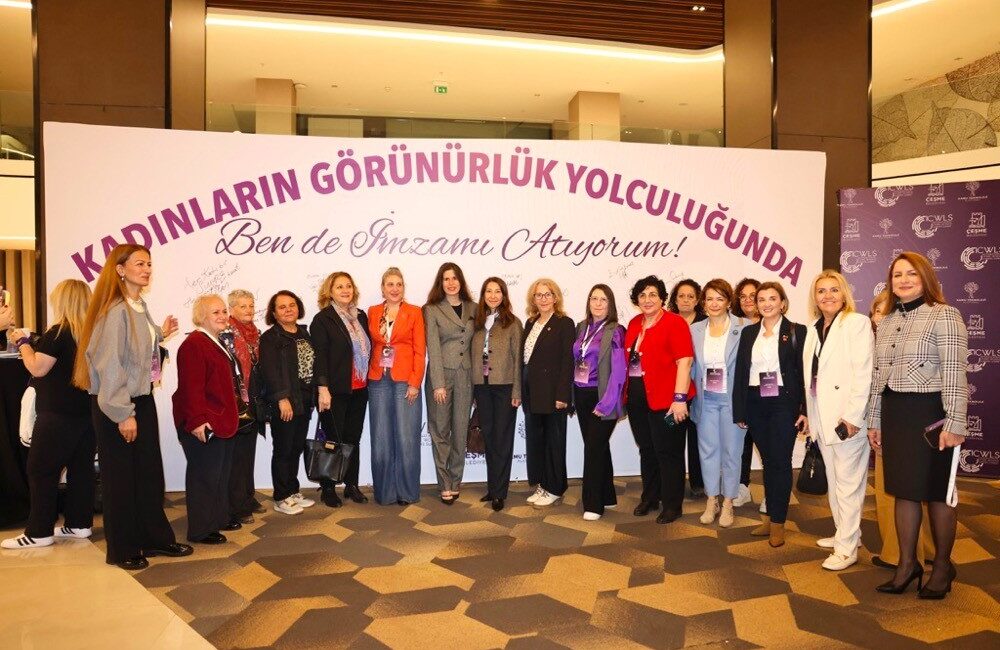 Çeşme’de düzenlenen Uluslararası Kadın Liderler Zirvesi, farklı ülkelerden kadın liderleri