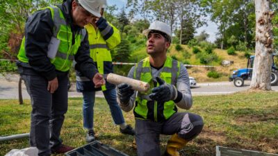 İzmir Büyükşehir Belediyesi, Bornova’nın zemin yapısını belirlemek için 7 bin