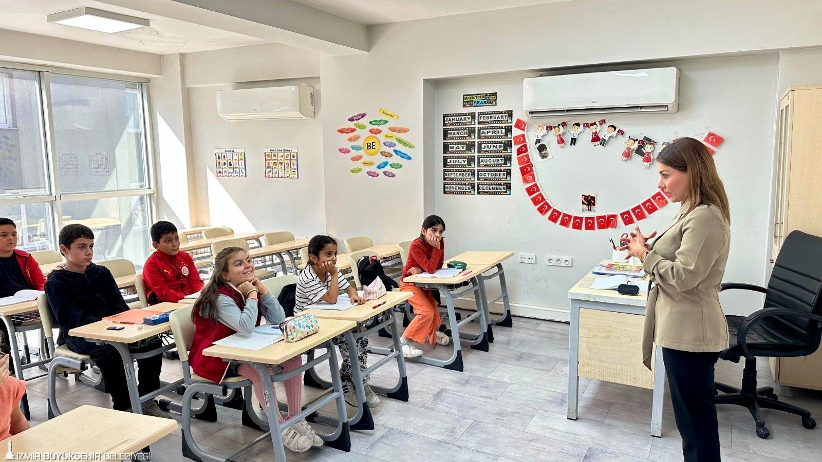 İzmir Büyükşehir Belediyesi, çocukların okul dışı zamanlarını verimli değerlendirmesi için