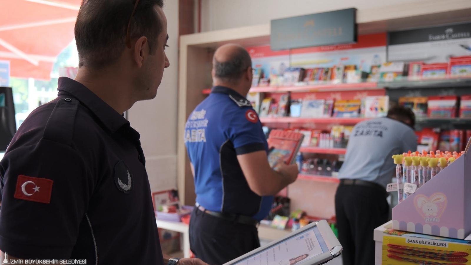 İzmir Büyükşehir Belediyesi Zabıta Dairesi Başkanlığı, öğrencilerin güvenli ve sağlıklı