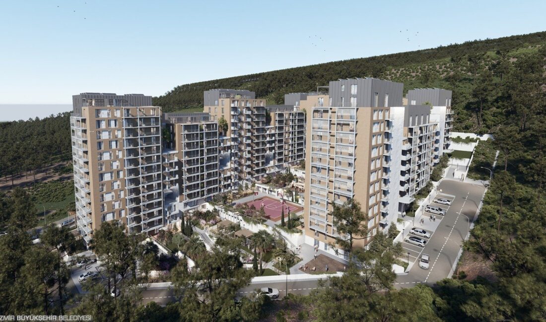 İzmir Büyükşehir Belediyesi’nin Menemen’de hayata geçireceği 3 bin 100 konutluk