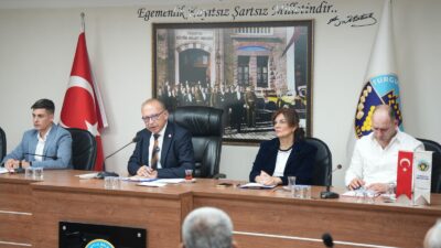 Turgutlu Belediye Başkanı Çetin Akın, Gölmarmara Belediyesi ile kardeş şehir