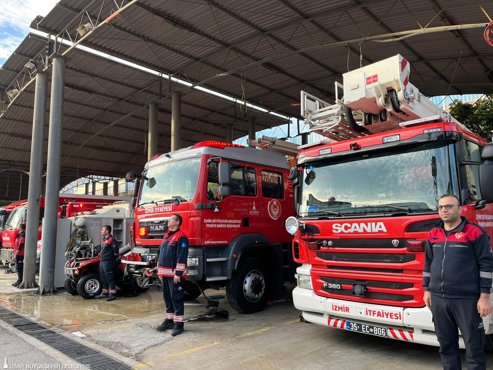İzmir Büyükşehir Belediyesi İtfaiyesi, Mustafa Kemal Atatürk’ün ebediyete intikalinin 87.