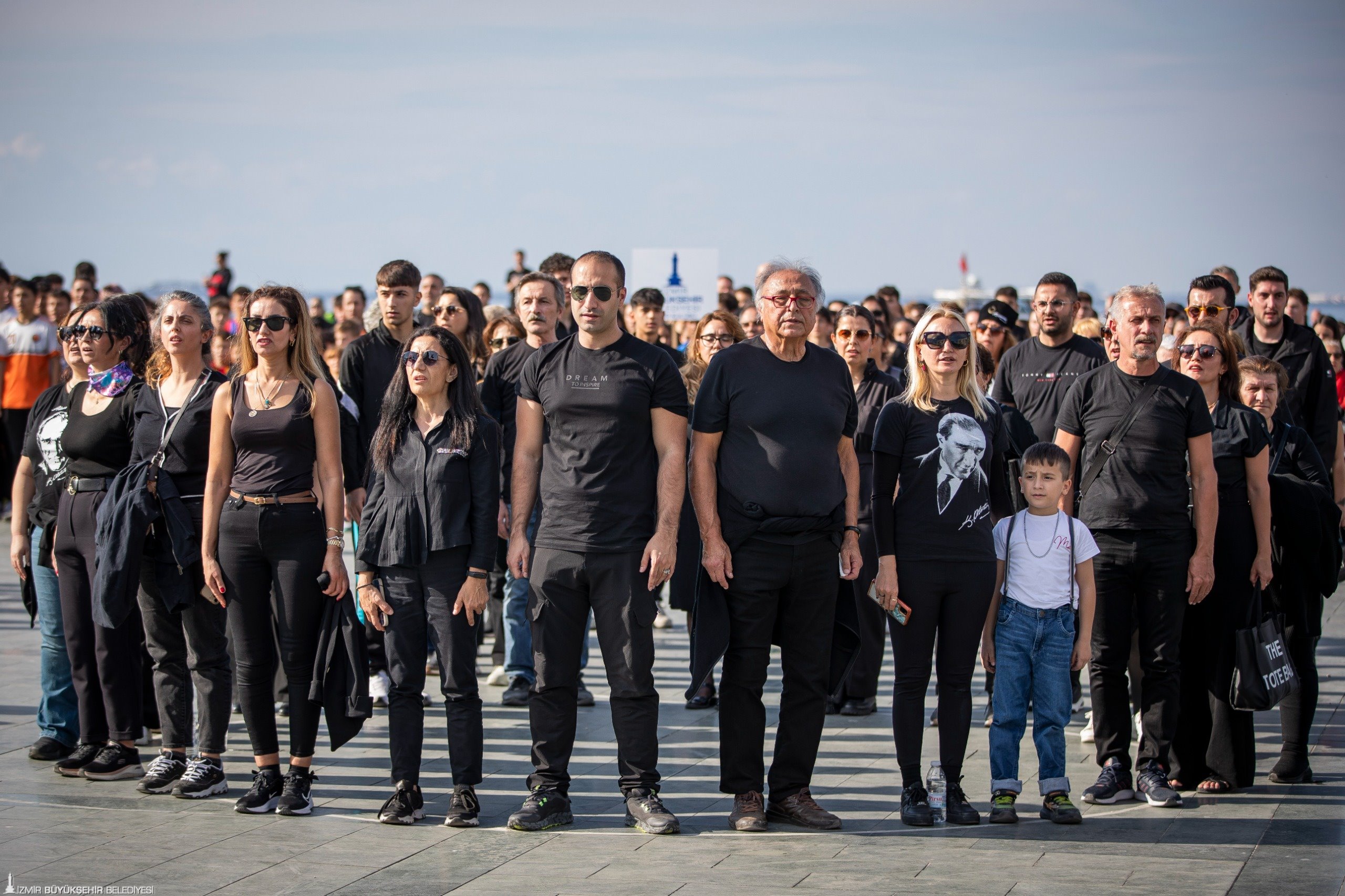 Ulu Önder Mustafa Kemal Atatürk’ün ebediyete intikalinin 87’nci yılında, binlerce