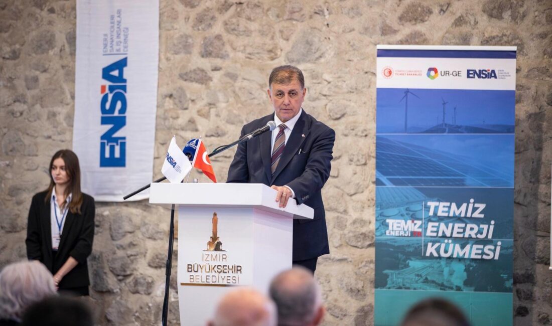 İzmir Büyükşehir Belediye Başkanı Dr. Cemil Tugay, ENSİA Genel Kurulu’nda