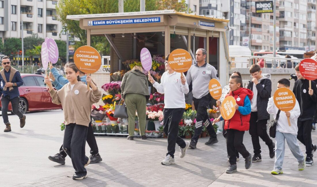 İzmir Büyükşehir Belediyesi, Dünya Çocuk Hakları Günü kapsamında Çocuk Hakları