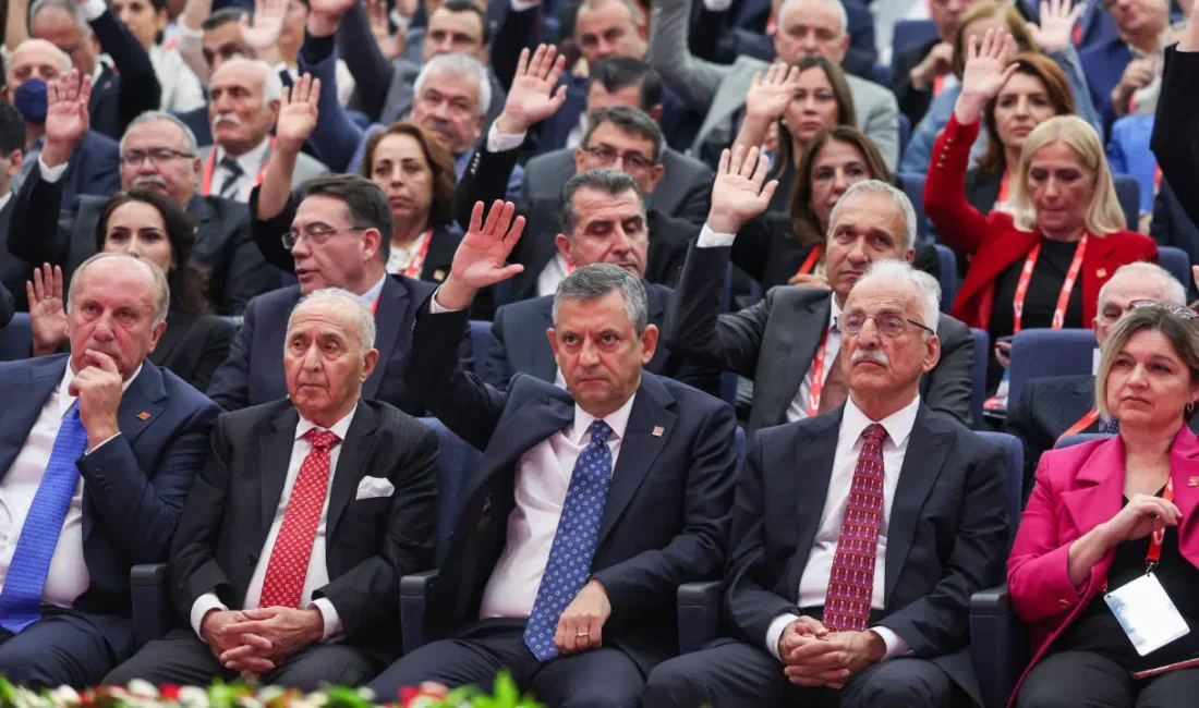 CHP’nin “Şimdi İktidar Zamanı” sloganıyla yapılacak 39’uncu Olağan Kurultayı bugün