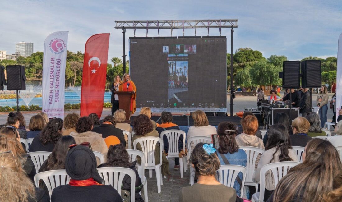 İzmir Büyükşehir Belediyesi, Kadına Yönelik Şiddete Karşı Uluslararası Mücadele Günü’nde