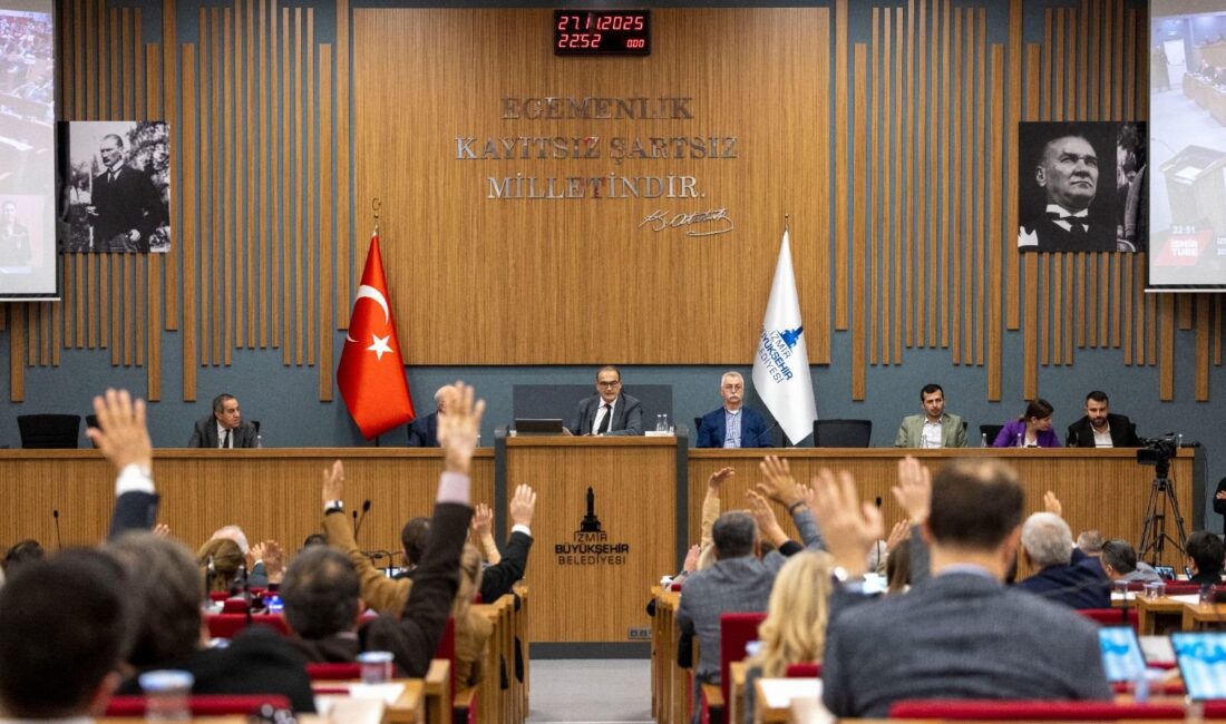 İZSU’nun 2026 yılı için hazırladığı 45 milyar liralık bütçe oy