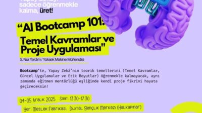 İzmir Büyükşehir Belediyesi, gençleri yapay zekâ teknolojileriyle buluşturacak ücretsiz “AI