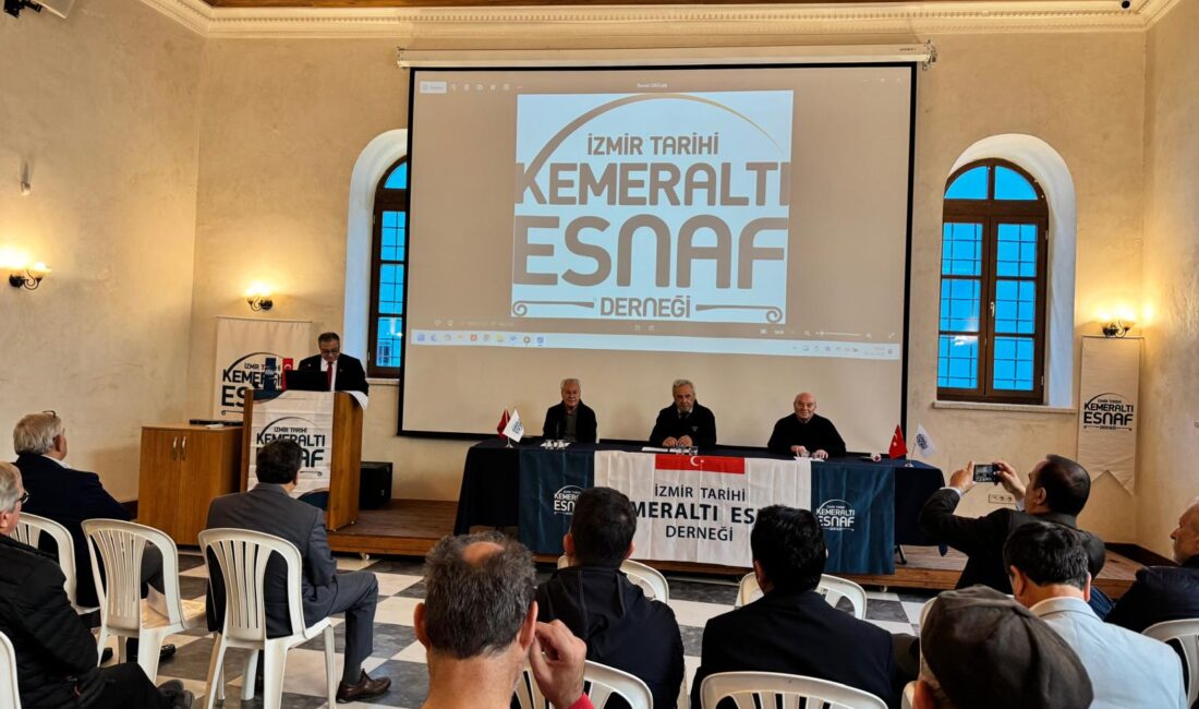 İzmir Tarihi Kemeraltı Esnaf Derneği, 20 Kasım 2025’te gerçekleştirilen Olağanüstü