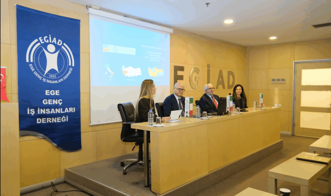 EGİAD, üyelerinin dış pazarlara erişimini güçlendirmek amacıyla İzmir İtalyan Ticaret