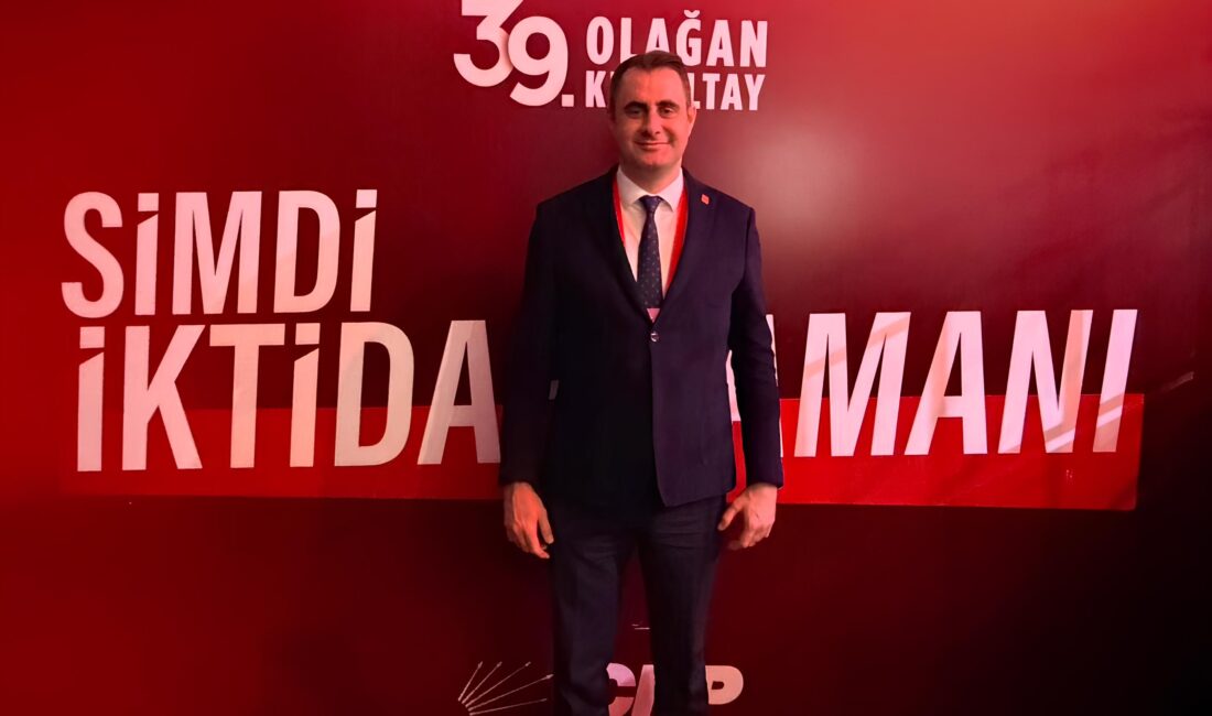 CHP İzmir İl Başkanı Çağatay Güç, 39. Olağan Kurultay ile