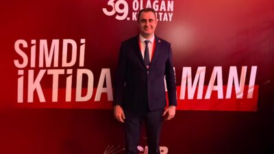 CHP İzmir İl Başkanı Çağatay Güç, 39. Olağan Kurultay ile