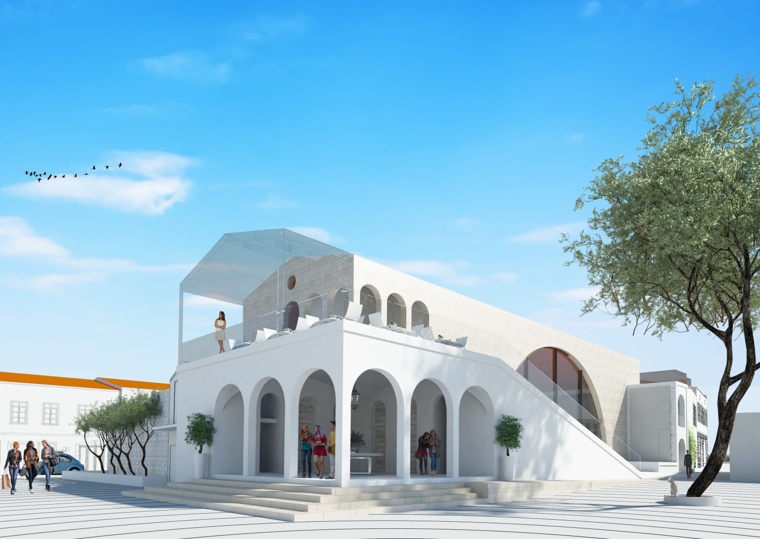 Çeşme Belediyesi, Alaçatı Mahallesi’nde toplam 1.150 m²’lik Salon Alaçatı Kültür