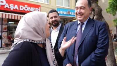 Manisa Büyükşehir Belediye Başkanı Besim Dutlulu, Şehzadeler ve Yunusemre’de esnafı