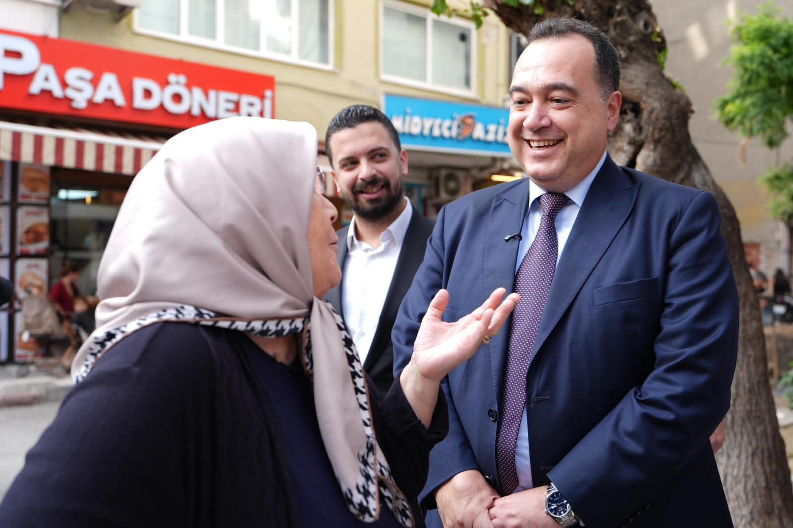 Manisa Büyükşehir Belediye Başkanı Besim Dutlulu, Şehzadeler ve Yunusemre’de esnafı