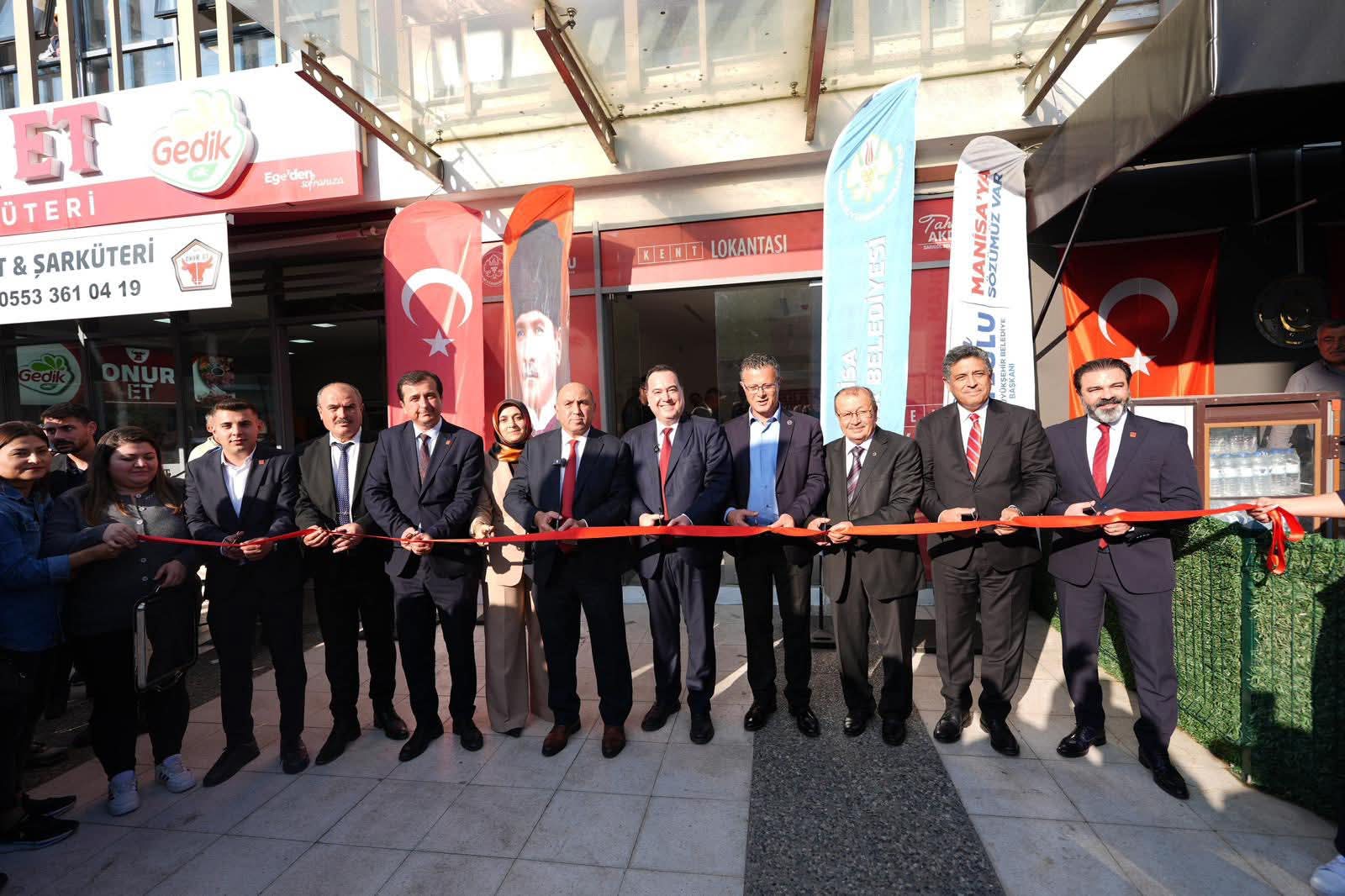 Manisa Büyükşehir Belediyesi ve Sarıgöl Belediyesi işbirliğiyle ilçeye Kent Lokantası