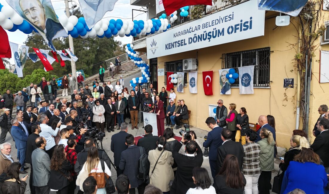 Karabağlar Belediyesi, Osman Aksüner Mahallesi’nde 1. Etap Kentsel Dönüşüm Projesi