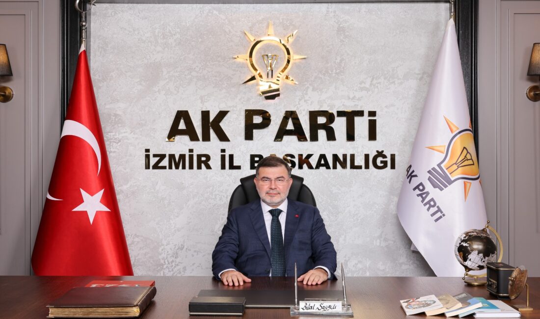 AK Parti İzmir İl Başkanı Bilal Saygılı, partisinin iktidara gelişinin