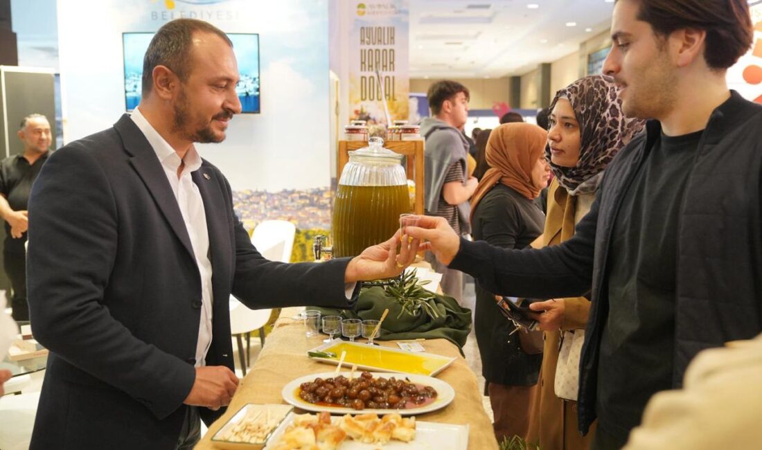Ayvalık Belediyesi, 10. Gastromasa İstanbul Uluslararası Gastronomi Konferansı’nda zeytinyağı ve
