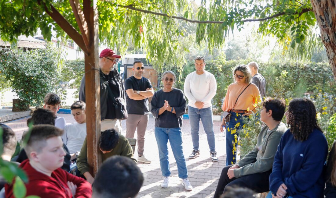 Seferihisar Belediyesi, Can Yücel Tohum Merkezi’nde öğrenciler için düzenlediği atölyelerle