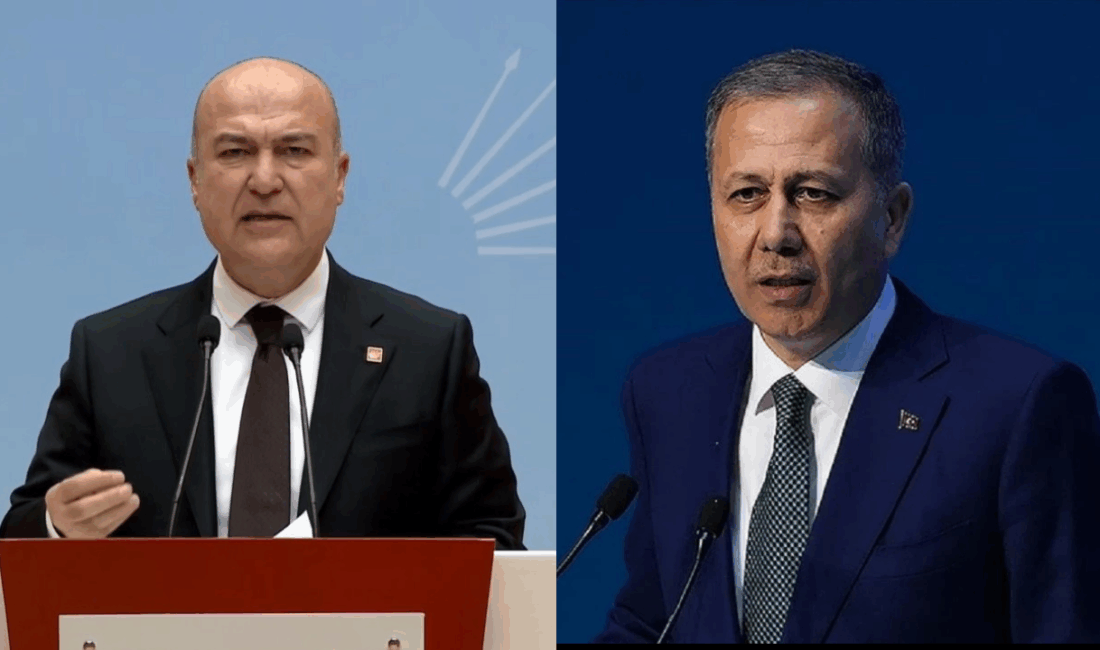 CHP Genel Başkan Yardımcısı Murat Bakan, İçişleri Bakanı Ali Yerlikaya’yı